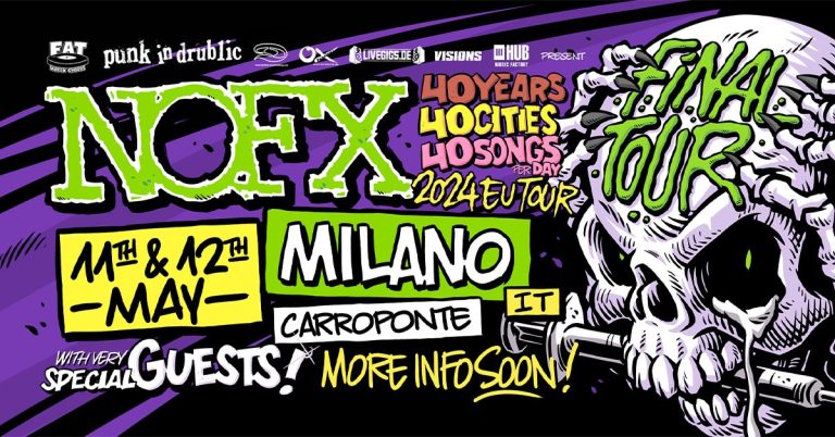 NOFX – FINAL TOUR | CARROPONTE