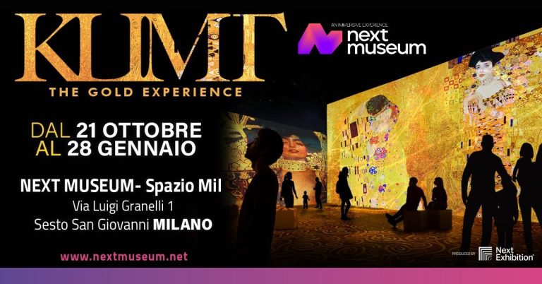 KLIMT – THE GOLD EXPERIENCE | NEXT MUSEUM – SPAZIO MIL