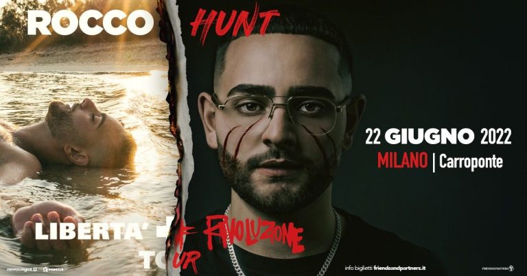 Rocco Hunt 22 giugno 2022 Carroponte Sesto San Giovanni (MI)