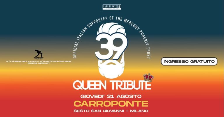 ’39 QUEEN TRIBUTE | CARROPONTE