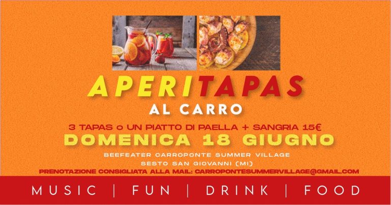 AperiTapas al Carro | BEEFEATER CARROPONTE SUMMER VILLAGE
