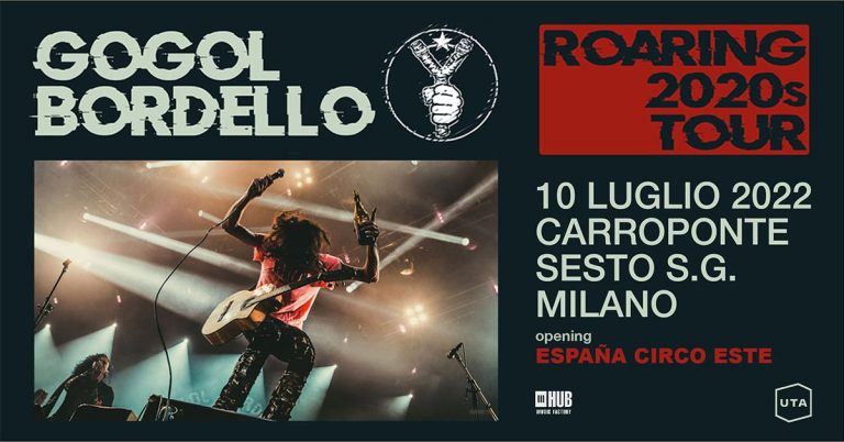 Gogol Bordello 10 luglio 2022 Carroponte Sesto San Giovanni Milano