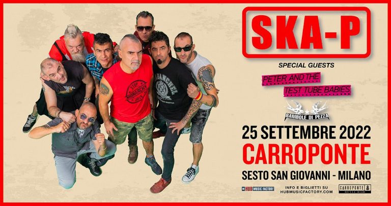 SKA-P 25 settembre 2022 Carroponte Sesto San Giovanni Milano