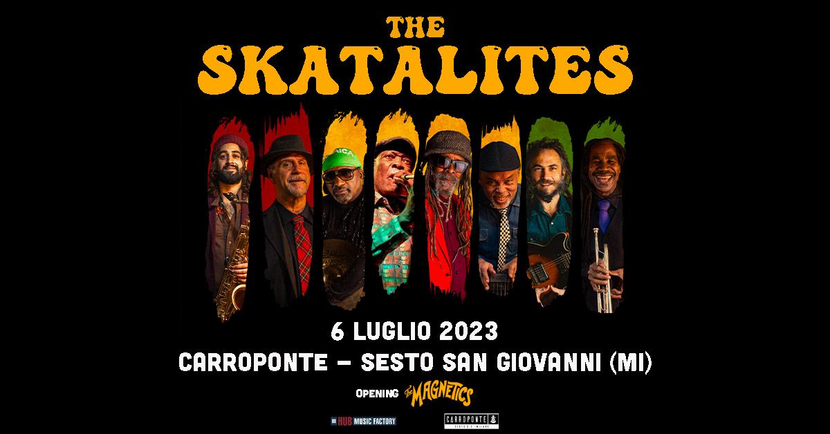 The Skatalites 6 luglio 2023 Carroponte Sesto San Giovanni Milano|The Skatalites 6 luglio 2023 Carroponte Sesto San Giovanni Milano