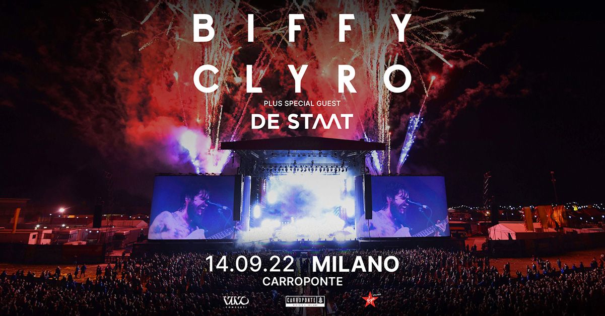 Biffy Clyro 14 settembre 2022 Carroponte Sesto San Giovanni Milano|