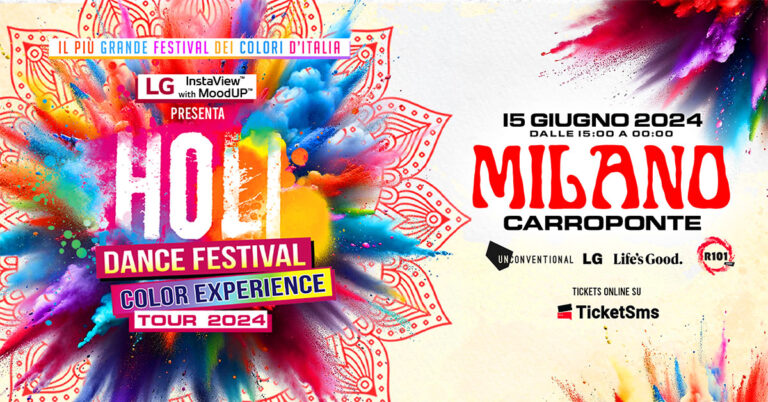 HOLI DANCE FESTIVAL | CARROPONTE