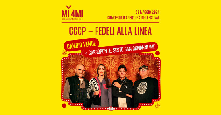 CCCP – FEDELI ALLA LINEA | CARROPONTE