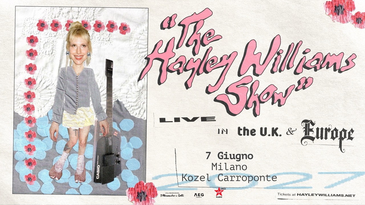 hayley williams 7 giugno 2027 kozel carroponte milano